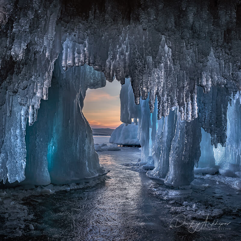Lake Baikal Ice Formations-Siberia